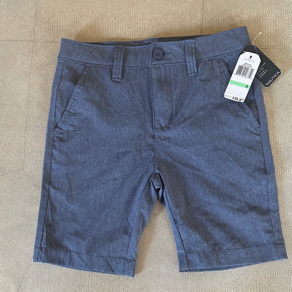 Nautica Kids Charcoal Gray Shorts